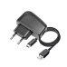 Cestovná nabíjačka BLUE STAR LITE 1A 5W USB A + kábel USB A na Micro USB TFK-TC-1095B čierna