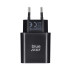 Cestovná nabíjačka BLUE STAR typ C + kábel typ C na typ C PD QC4.0 3A 25W TFB-TC-25WPD čierna