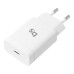 Cestovná nabíjačka BLUE STAR typu C + kábel Type C to Lightning PD QC4.0 3A 18W TFK-TC-1099C biela