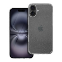 ČIERNE PÚZDRO 2 mm BLINK pre IPHONE 16 Plus transparentné