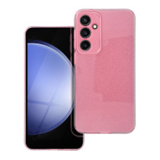 ČIERNE puzdro 2 mm BLINK pre SAMSUNG S23 FE ružové