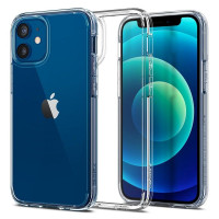 ČIERNE puzdro 2 mm BOX pre IPHONE 12 Mini transparentné