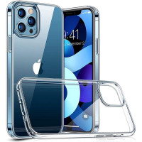 ČIERNE puzdro 2 mm BOX pre IPHONE 12 Pro Max transparentné