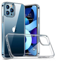 ČIERNE puzdro 2 mm BOX pre IPHONE 13 Pro Max transparentné
