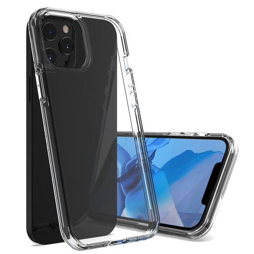 ČIERNE puzdro 2 mm BOX pre IPHONE 13 Pro transparentné