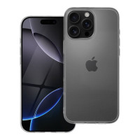 ČIERNE puzdro 2 mm BOX pre IPHONE 16 Pro Max transparentné