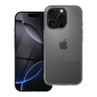 ČIERNE puzdro 2 mm BOX pre IPHONE 16 Pro transparentné