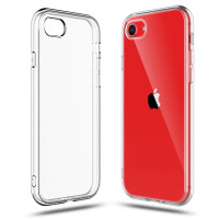 ČIERNE puzdro 2 mm BOX pre IPHONE 7 / 8 / SE 2020 / SE 2022 transparentné