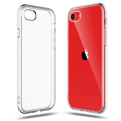 ČIERNE puzdro 2 mm BOX pre IPHONE 7 / 8 / SE 2020 / SE 2022 transparentné