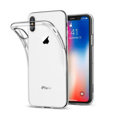 ČIERNE puzdro 2 mm BOX pre IPHONE X / XS transparentné