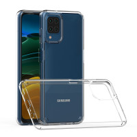 ČIERNE puzdro 2 mm BOX pre SAMSUNG A12 transparentné