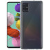 ČIERNE puzdro 2 mm BOX pre SAMSUNG A51 transparentné