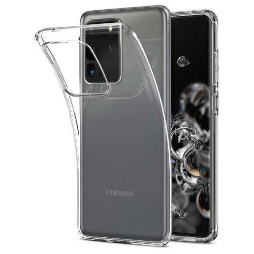 ČIERNE puzdro 2 mm BOX pre SAMSUNG S20 Ultra / S11 Plus transparentné