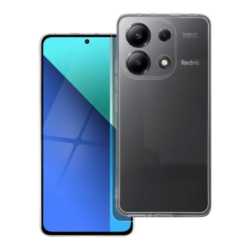 ČIERNE puzdro 2 mm BOX pre XIAOMI Redmi Note 13 4G transparentné