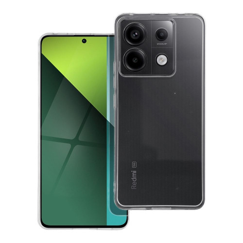 ČIERNE puzdro 2 mm BOX pre XIAOMI Redmi Note 13 Pro 5G transparentné