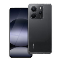 ČIERNE puzdro 2 mm BOX pre XIAOMI Redmi Note 14 4G (GLOBAL - 164,84 mm x 78,15 mm x 8,16 mm) transparentné