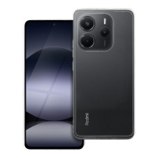 ČIERNE puzdro 2 mm BOX pre XIAOMI Redmi Note 14 4G (GLOBAL - 164,84 mm x 78,15 mm x 8,16 mm) transparentné