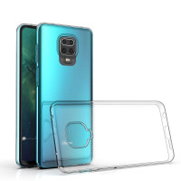 ČIERNE puzdro 2 mm BOX pre XIAOMI Redmi Note 9S / 9 Pro transparentné