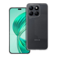 ČIERNE puzdro 2 mm pre HONOR X8a (ochrana fotoaparátu) transparentné