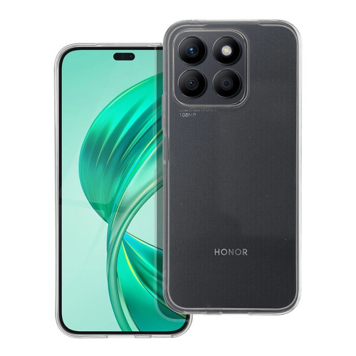 ČIERNE puzdro 2 mm pre HONOR X8b (ochrana fotoaparátu) transparentné