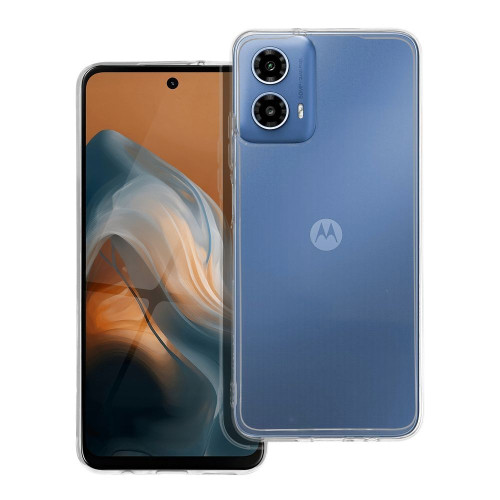 ČIERNE puzdro 2 mm pre MOTOROLA G34 transparentné