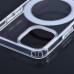 ČIERNE puzdro MAG COVER kompatibilné s MagSafe pre SAMSUNG S23 Ultra transparentné