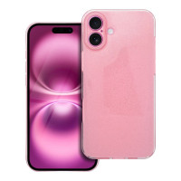 CLEAR CASE 2 mm BLINK pre IPHONE 16 Plus ružový