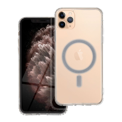 CLEAR MAG COVER puzdro kompatibilné s MagSafe pre IPHONE 11 Pro Max transparentné