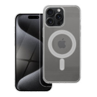 CLEAR MAG COVER puzdro kompatibilné s MagSafe pre IPHONE 15 Pro Max transparentné