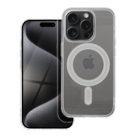 CLEAR MAG COVER puzdro kompatibilné s MagSafe pre IPHONE 15 Pro transparentné