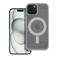 CLEAR MAG COVER puzdro kompatibilné s MagSafe pre IPHONE 15 transparentné