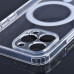CLEAR MAG COVER puzdro s ochranou fotoaparátu kompatibilné s MagSafe pre IPHONE 12 Pro transparentné
