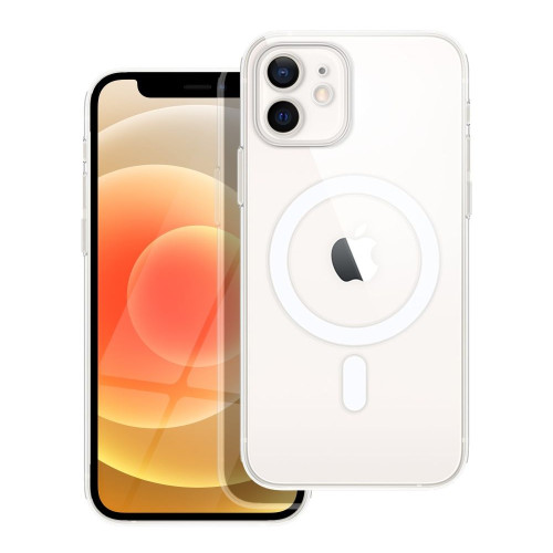 CLEAR MAG COVER puzdro s ochranou fotoaparátu kompatibilné s MagSafe pre IPHONE 12 transparentné