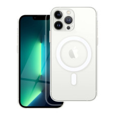 CLEAR MAG COVER puzdro s ochranou fotoaparátu kompatibilné s MagSafe pre IPHONE 13 Pro Max transparentné