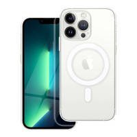 CLEAR MAG COVER puzdro s ochranou fotoaparátu kompatibilné s MagSafe pre IPHONE 13 Pro transparentné