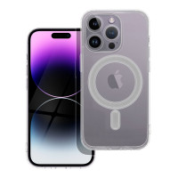 CLEAR MAG COVER puzdro s ochranou fotoaparátu kompatibilné s MagSafe pre IPHONE 14 Pro transparentné