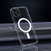 CLEAR MAG COVER puzdro s ochranou fotoaparátu kompatibilné s MagSafe pre IPHONE 14 Pro transparentné