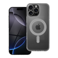 CLEAR MAG COVER puzdro s ochranou fotoaparátu kompatibilné s MagSafe pre IPHONE 16 Pro Max transparentné