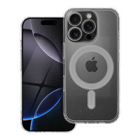 CLEAR MAG COVER puzdro s ochranou fotoaparátu kompatibilné s MagSafe pre IPHONE 16 PRO transparentné