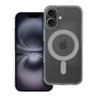 CLEAR MAG COVER puzdro s ochranou fotoaparátu kompatibilné s MagSafe pre IPHONE 16 transparentné