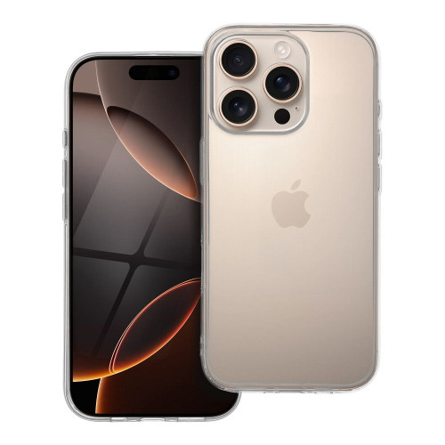 CLEAR puzdro 2 mm pre IPHONE 16 Pro (ochrana fotoaparátu) transparentné