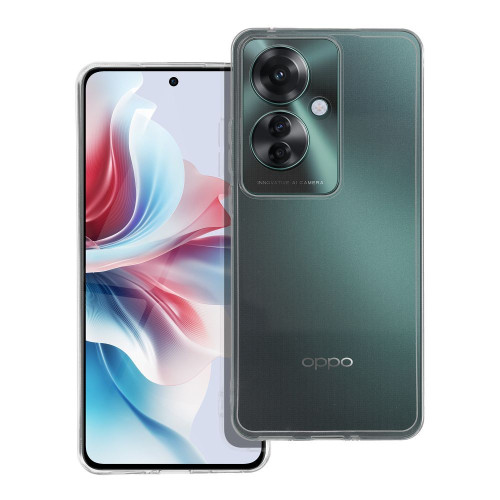 CLEAR puzdro 2 mm pre OPPO Reno 11F 5G (ochrana fotoaparátu) transparentné