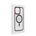 COLOR EDGE MAG COVER puzdro kompatibilné s MagSafe pre IPHONE 15 Pro black red