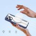 DUX DUCIS peňaženkové puzdro SKIN X PRO kompatibilné s MagSafe pre IPHONE 15 Pro Max modré