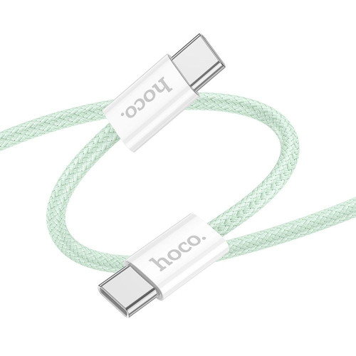 EOL HOCO kábel typ C na typ C PD QC3.0 3A 60W X104 1 m zelený