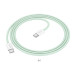 EOL HOCO kábel typ C na typ C PD QC3.0 3A 60W X104 1 m zelený