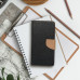 FANCY Book puzdro pre SAMSUNG A22 5G čierne / zlaté