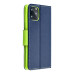 FANCY Book puzdro pre SAMSUNG Galaxy A5 2017 navy/lime