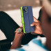 FANCY Book puzdro pre SAMSUNG Galaxy A5 2017 navy/lime