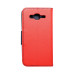 FANCY Book puzdro pre SAMSUNG Galaxy J3 / J3 2016 red/navy